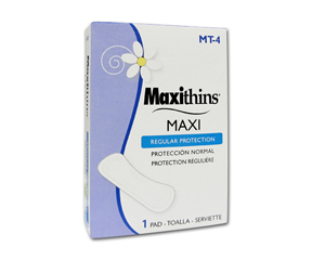 Maxi Pads Vending Units #4 (250/case)