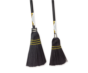 31" Straight Black Plastic Toy Broom