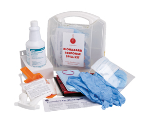 Biohazard Response Spill Kit (2 uses/case)
